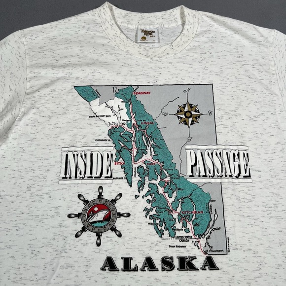 Tennessee River Other - Vintage Alaska T Shirt XL Inside Passage Tennessee River Gold Tag Single Stitch